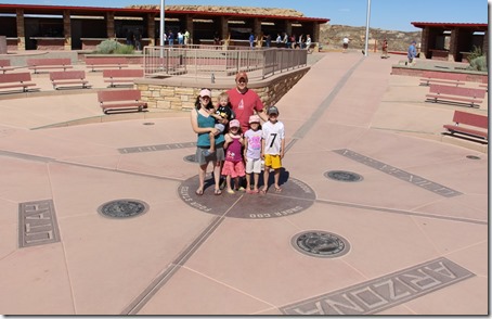 Circus Family at Four Corners Monument